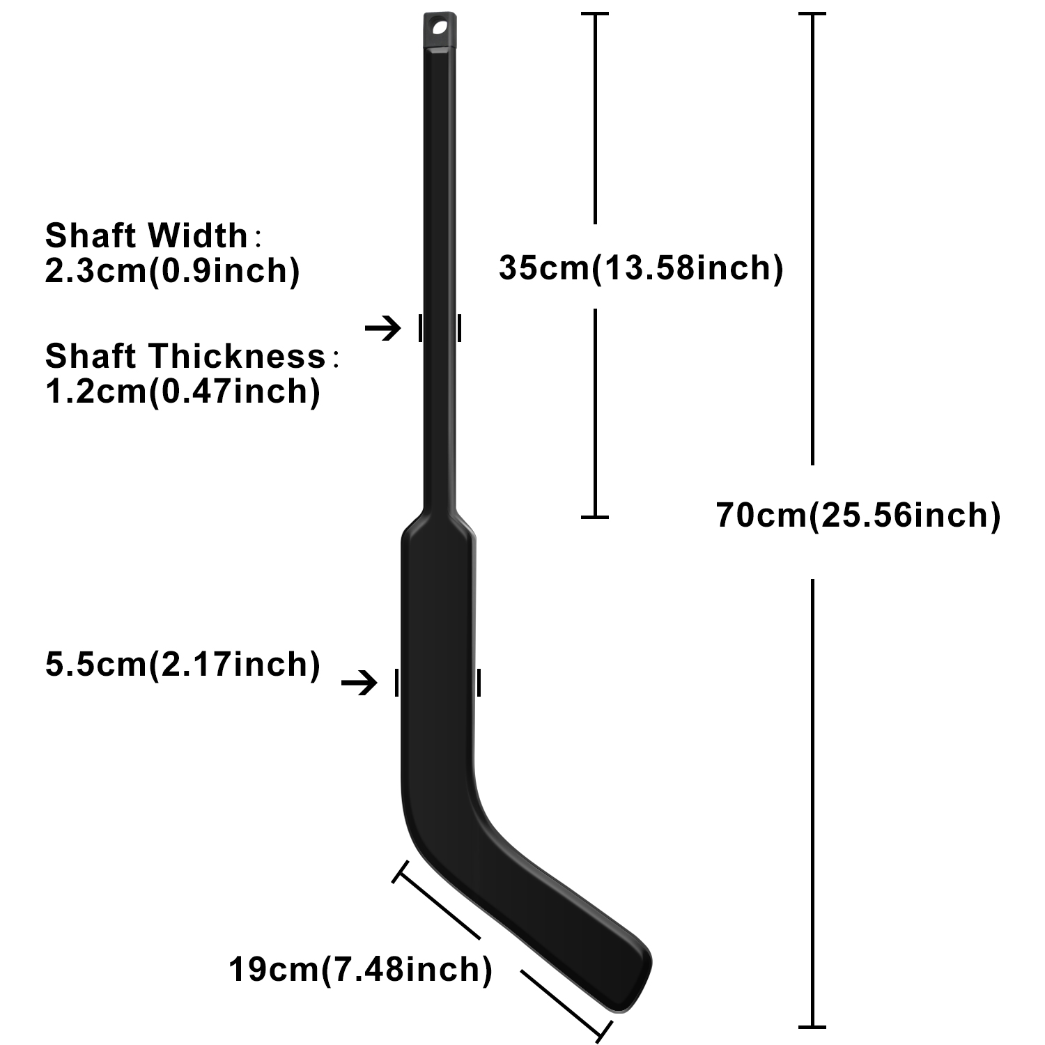 Mini bastone da portiere per hockey su ghiaccio in fibra di vetro per ragazzi: la scelta migliore per i giovani portieri