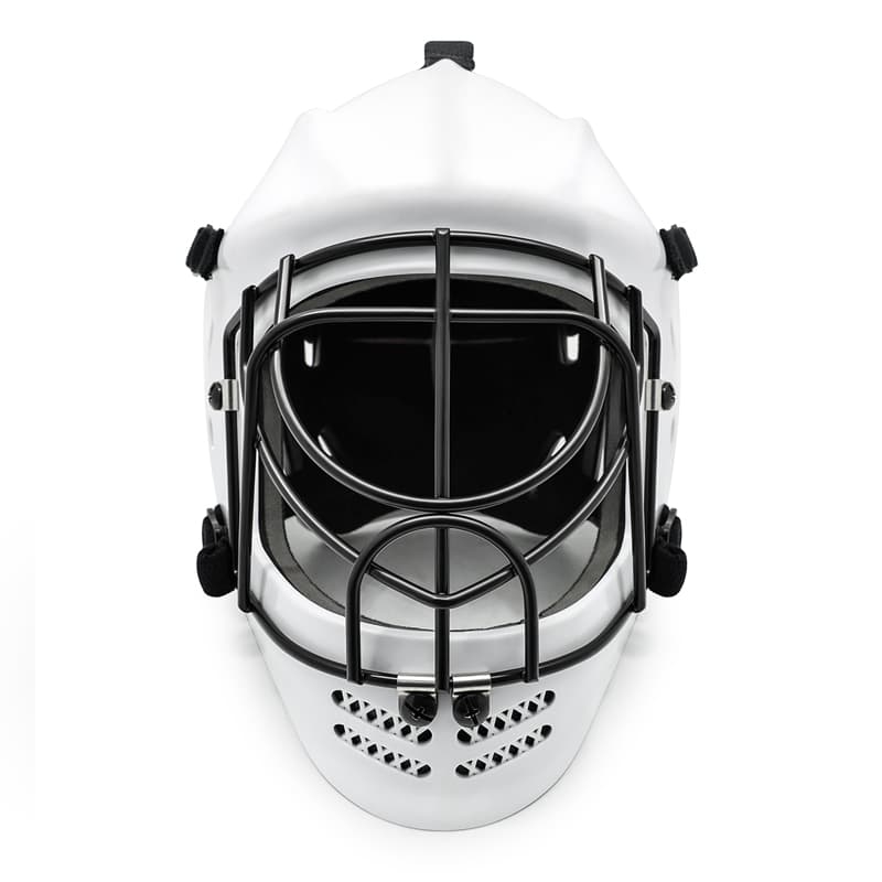 GYSPORTS-Presentiamo il nostro nuovo casco da portiere per hockey su prato GY-FM26-C528S – Costruito per una protezione senza compromessi