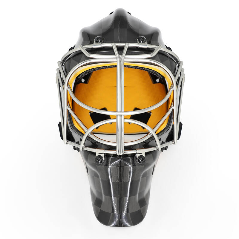 Casco da portiere da hockey in fibra di carbonio Cat Eyes