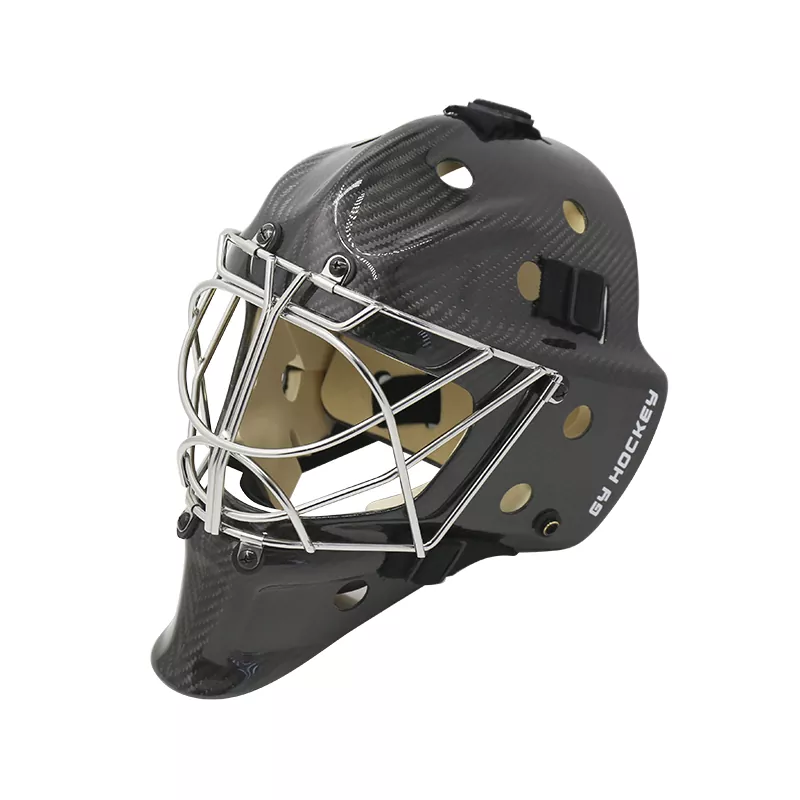 Casco da portiere da hockey in fibra di carbonio Cat Eyes