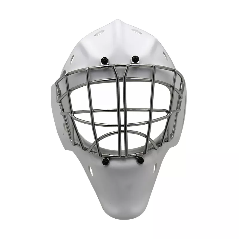 Casco da floorball con griglia