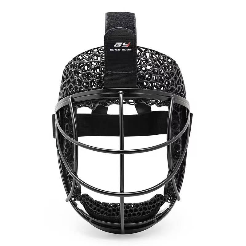 Maschera angolare difensiva per hockey su prato ad alta sicurezza - Meta in schiuma stampata in 3D personalizzata