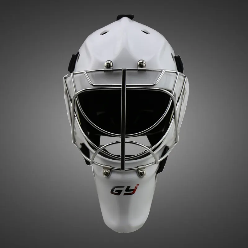 Casco da portiere per hockey PC Shell con telo per il trasferimento dell'acqua