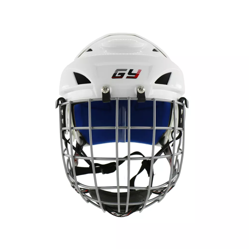 Casco da giocatore di hockey resistente al sudore